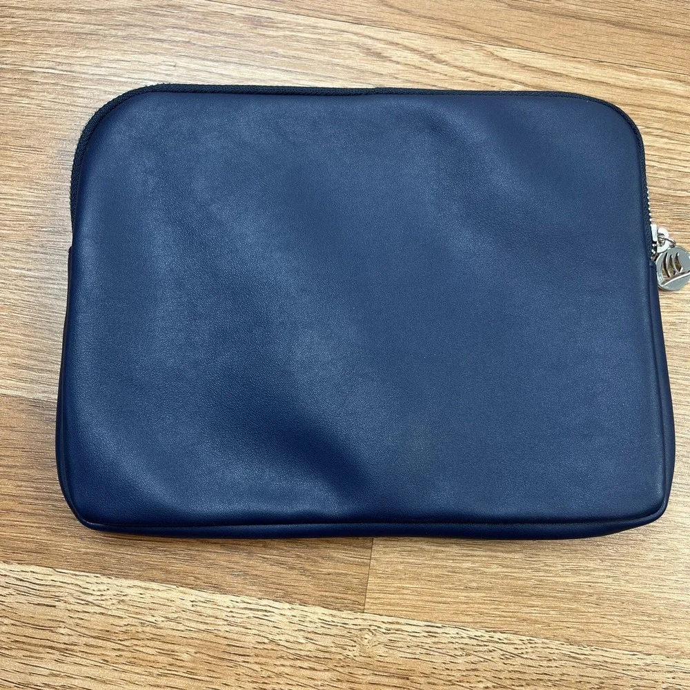 Ponant Yachting Cruise Zip‎ Bag Navy Blue NEW